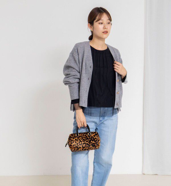 NOLLEY'S「ウォッシャブルチュールレイヤード2WAYブラウス」|シャツ・ブラウス|