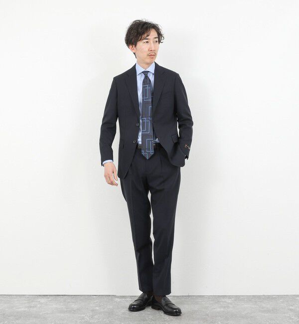 NOLLEY'S goodman「《セットアップ》尾州ウールトロ セットアップスーツ 26SS」|スーツ|ダークネイビー
