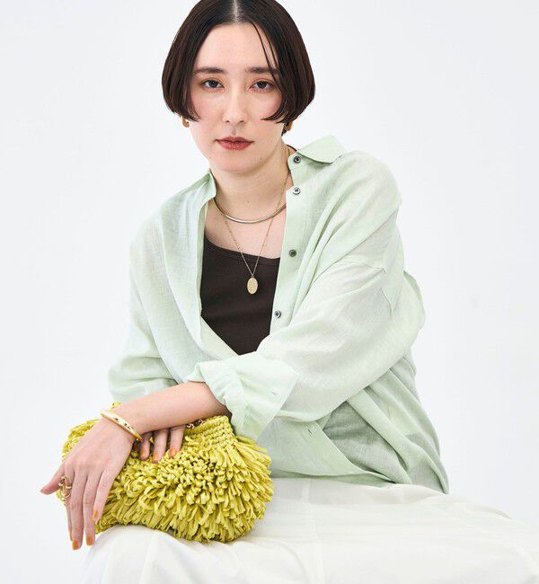 NOLLEY'S「MY STANDARD マルチWAYリネンシャツ」|シャツ・ブラウス|