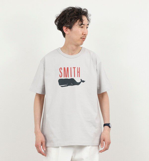 NOLLEY'S goodman「【BARNS OUTFITTERS】別注 SMITH プリントTシャツ 26SS」|Tシャツ・カットソー|