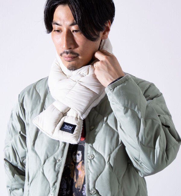 GLOSTER「【TAION/タイオン】GLOSTER別注 ボアリバーシブルマフラー ダウンマフラー 差し込み」|マフラー|