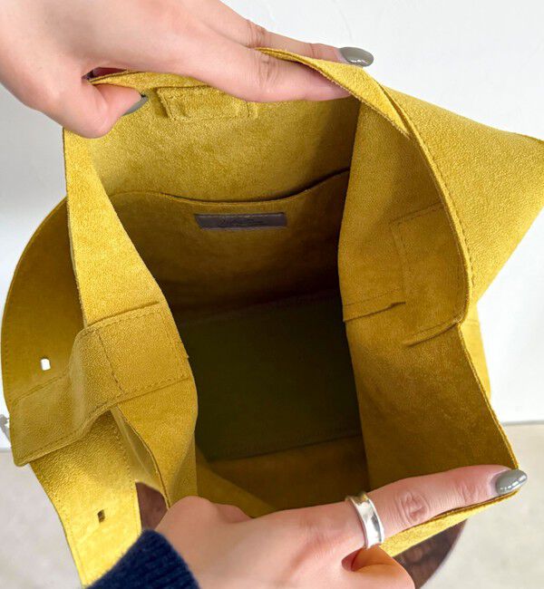 fredy emue「フェイクスエードアジャストワンハンドルバッグ」|ショルダー・メッセンジャー|