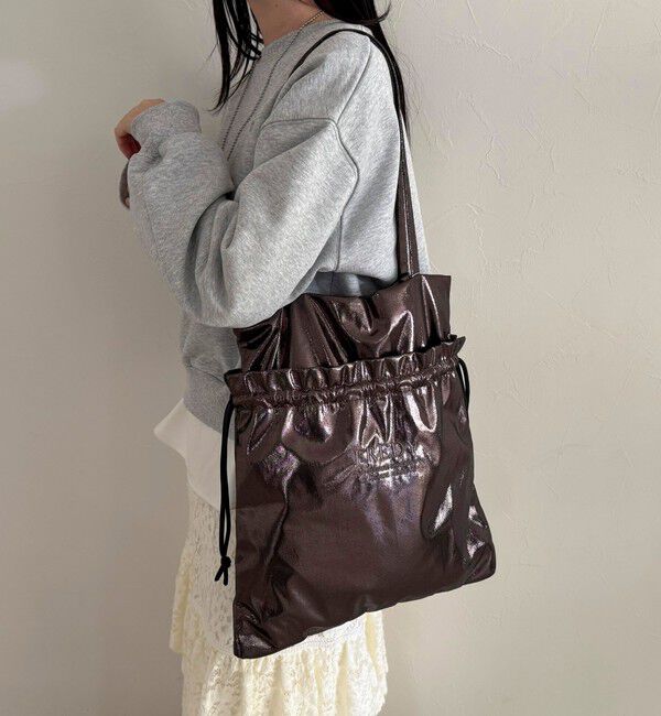 fredy emue「シャイニーアウトポケット刺しゅうトートバッグ」|トートバッグ|