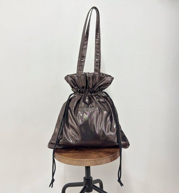 fredy emue「シャイニーアウトポケット刺しゅうトートバッグ」|トートバッグ|