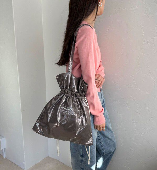 fredy emue「シャイニーアウトポケット刺しゅうトートバッグ」|トートバッグ|