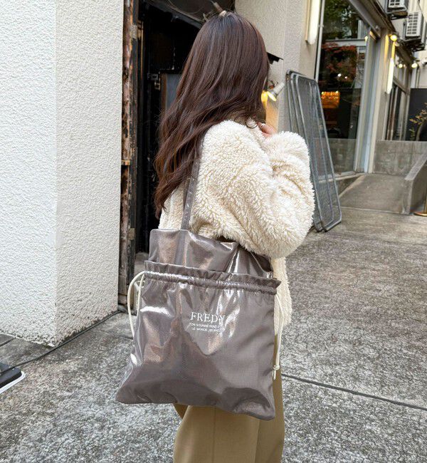 fredy emue「シャイニーアウトポケット刺しゅうトートバッグ」|トートバッグ|