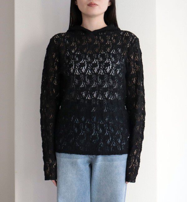 fredy emue「コットンレースフーディ」|Tシャツ・カットソー|