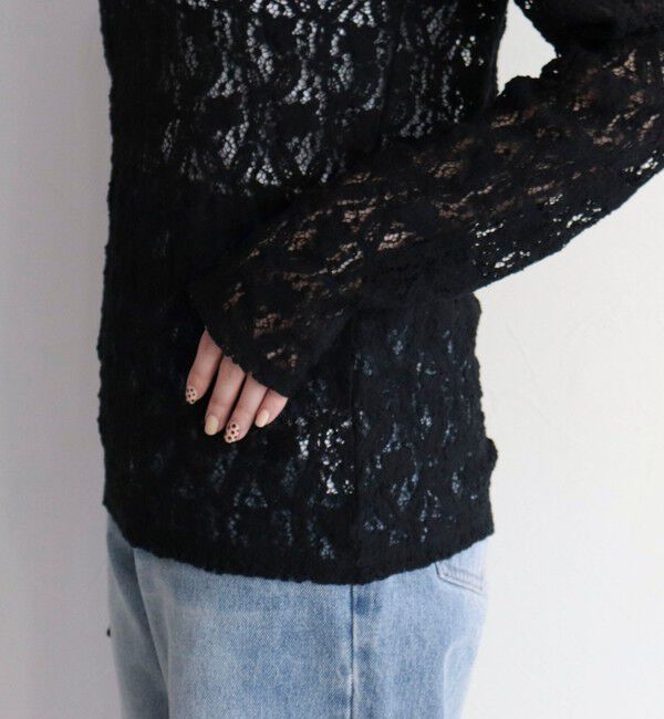 fredy emue「コットンレースフーディ」|Tシャツ・カットソー|