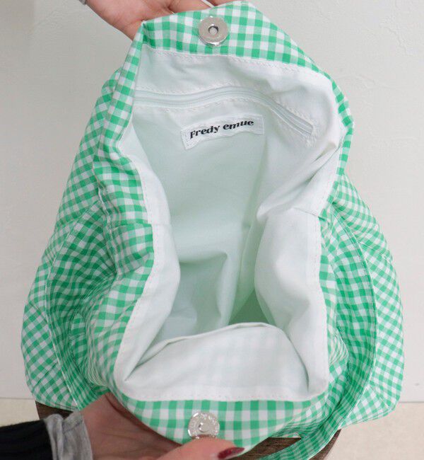 fredy emue「ストライプ/ギンガムワンショルバッグ」|ショルダー・メッセンジャー|