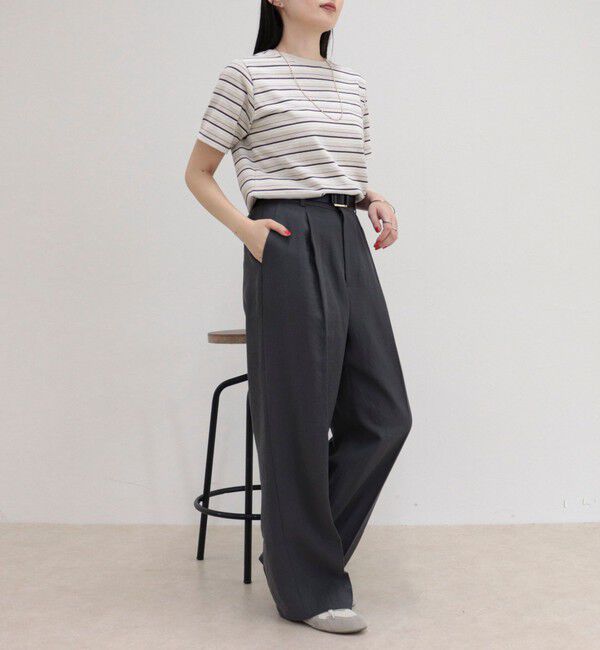 fredy emue「汗ジミ軽減天竺BasicTシャツ」|Tシャツ・カットソー|