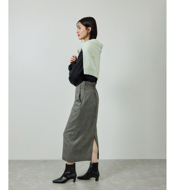 ROPE「キュプラシルクボリュームスリーブブラウス/イージーケア」|シャツ・ブラウス|