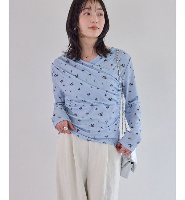 VIS「シアードレープトップス/イージーケア」|Tシャツ・カットソー|