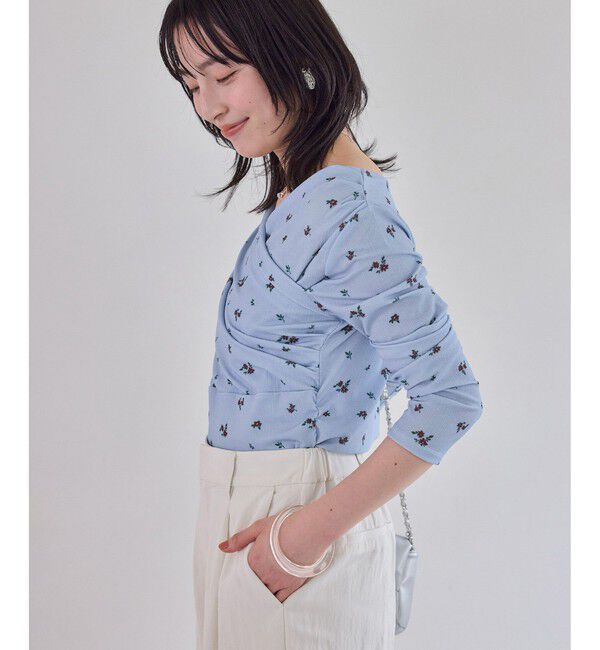 VIS「シアードレープトップス/イージーケア」|Tシャツ・カットソー|