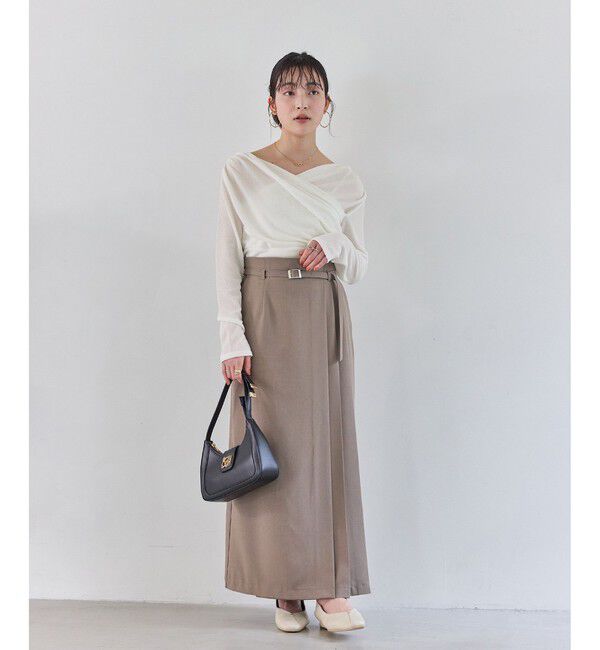 VIS「シアードレープトップス/イージーケア」|Tシャツ・カットソー|