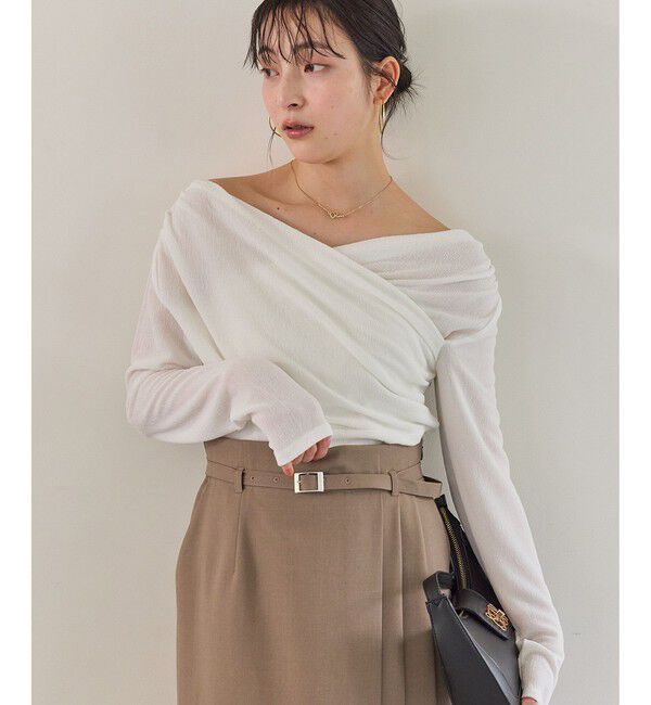 VIS「シアードレープトップス/イージーケア」|Tシャツ・カットソー|