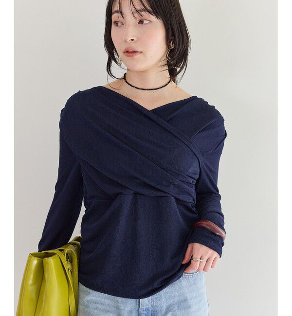 VIS「シアードレープトップス/イージーケア」|Tシャツ・カットソー|