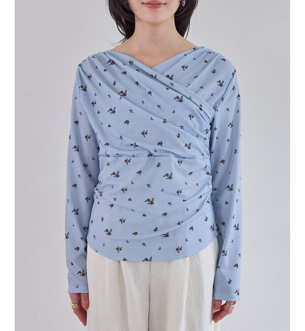 VIS「シアードレープトップス/イージーケア」|Tシャツ・カットソー|