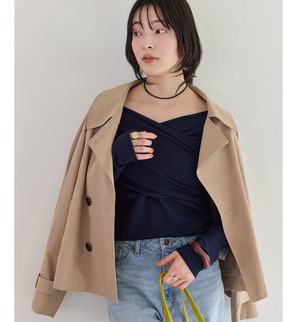 VIS「シアードレープトップス/イージーケア」|Tシャツ・カットソー|