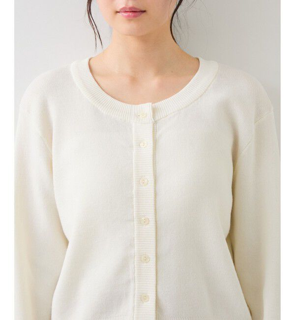 VIS「袖口レースカーディガン」|カーディガン|