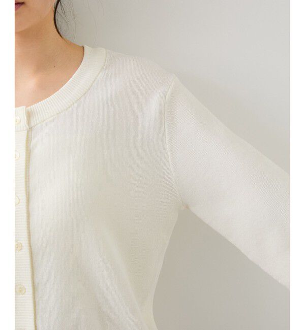 VIS「袖口レースカーディガン」|カーディガン|