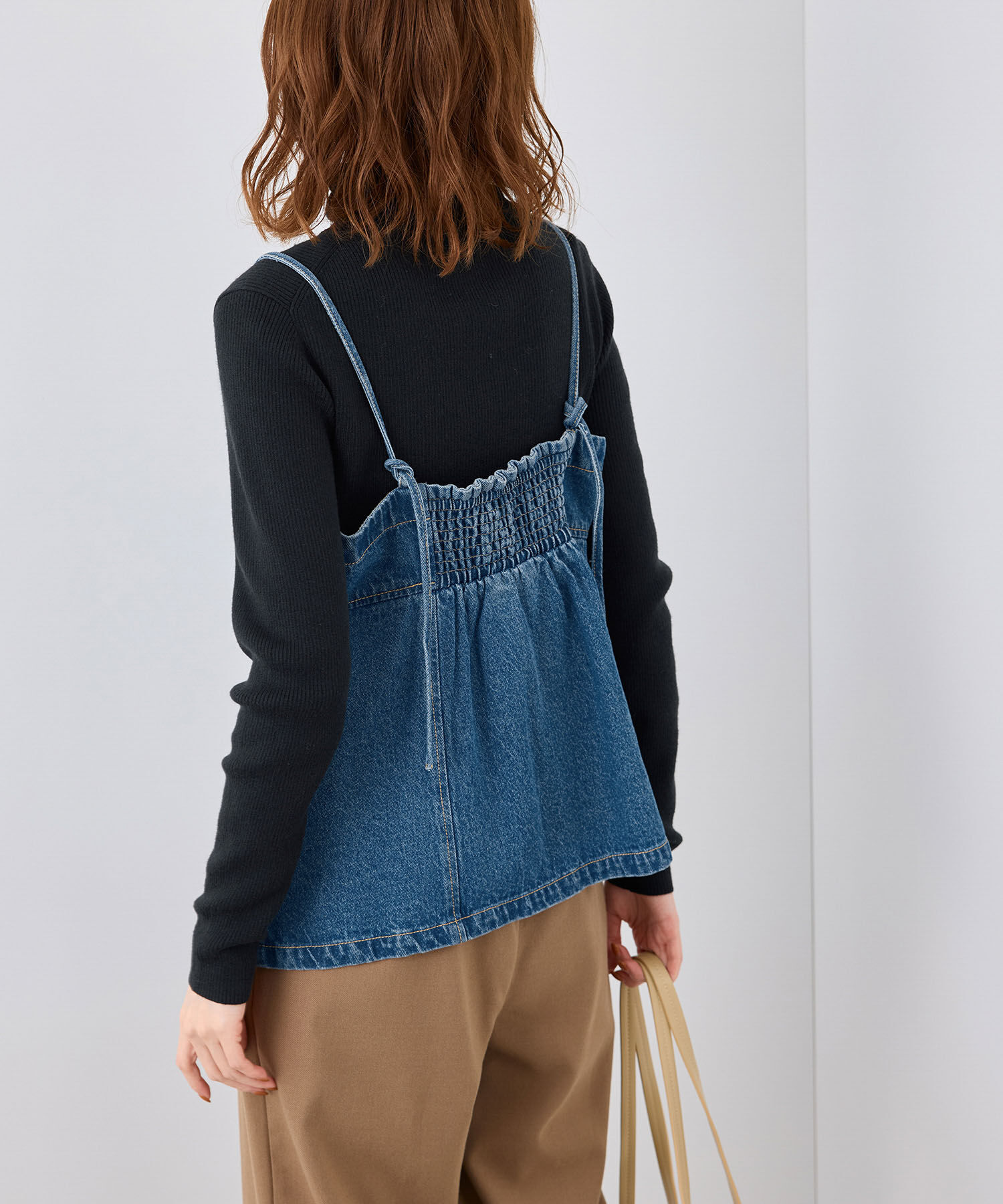 Rope&rsquo;Picnic「デニムビスチェ」|ベスト・ジレ|