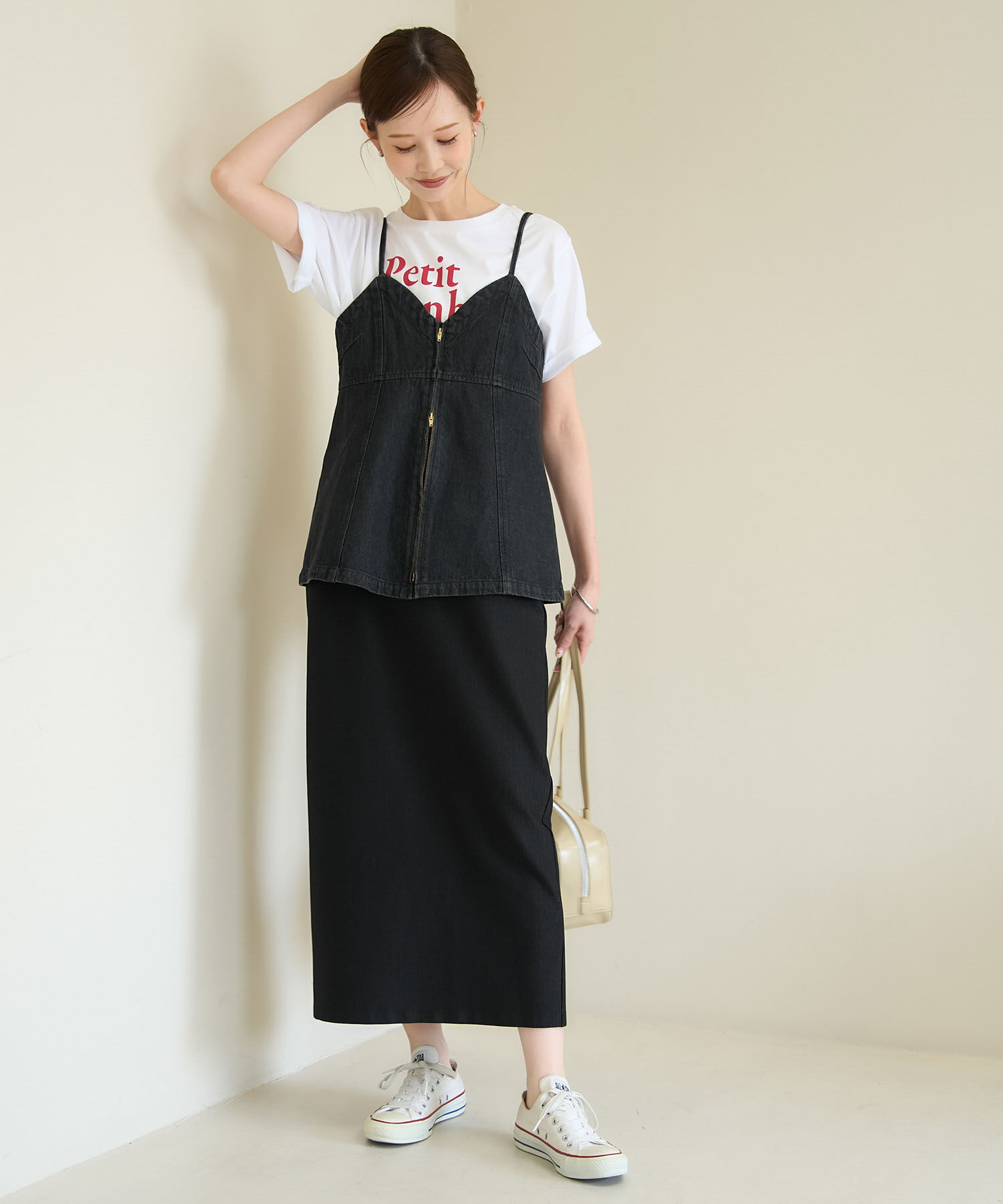 Rope&rsquo;Picnic「デニムビスチェ」|ベスト・ジレ|