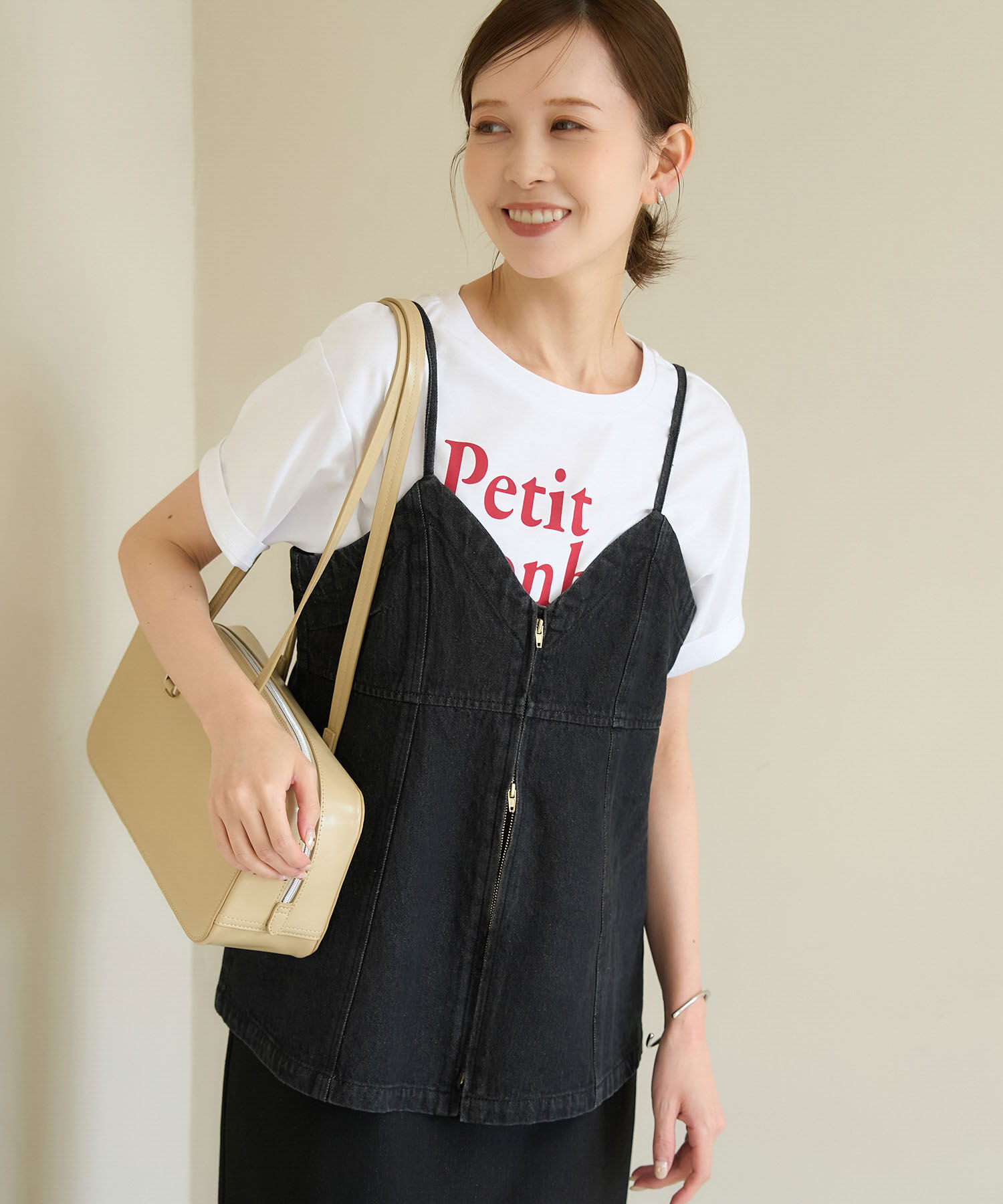 Rope&rsquo;Picnic「デニムビスチェ」|ベスト・ジレ|