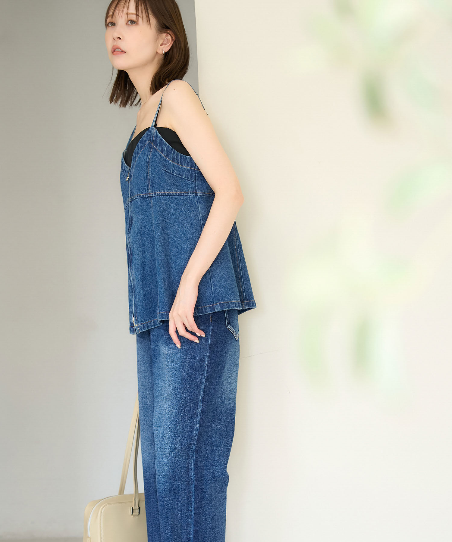 Rope&rsquo;Picnic「デニムビスチェ」|ベスト・ジレ|