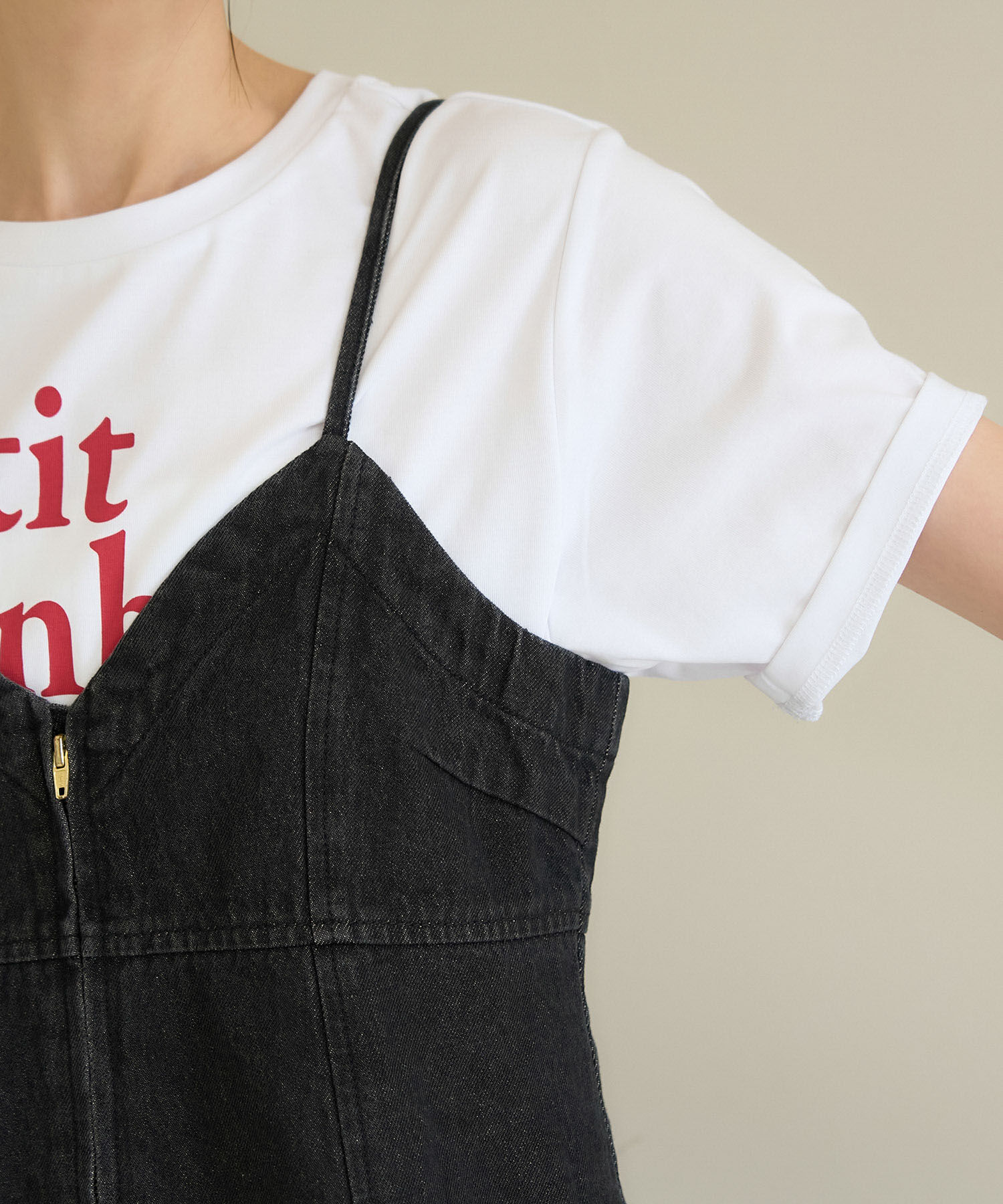 Rope&rsquo;Picnic「デニムビスチェ」|ベスト・ジレ|