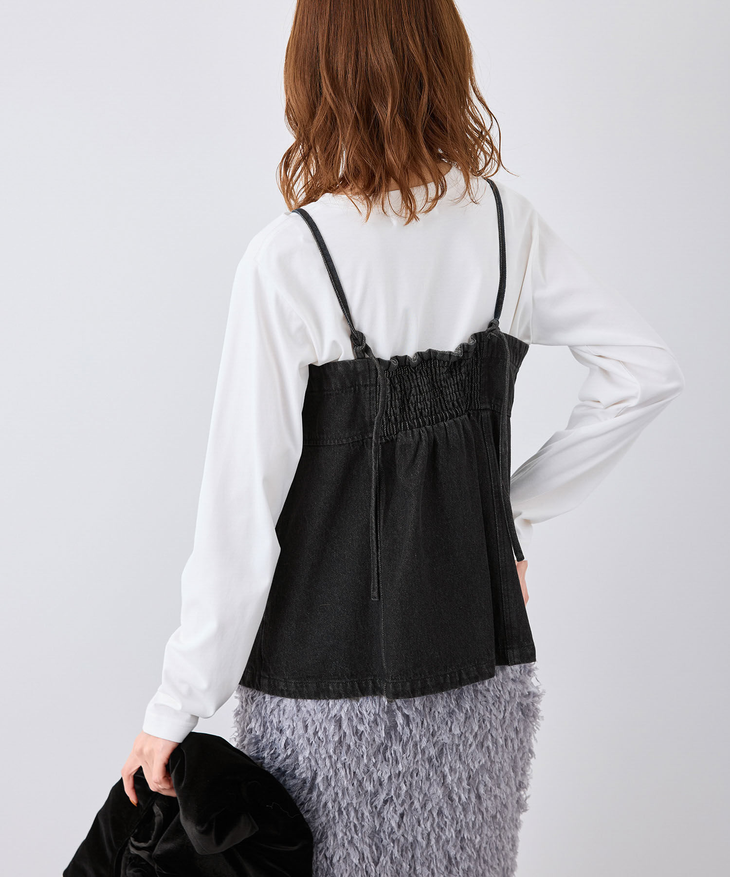 Rope&rsquo;Picnic「デニムビスチェ」|ベスト・ジレ|