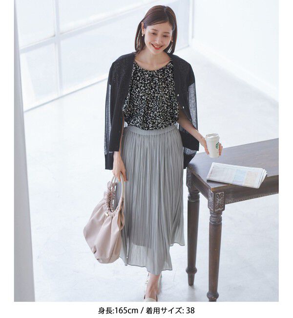 Rope&rsquo;Picnic「ラッフルスリーブブラウス/通勤対応」|シャツ・ブラウス|