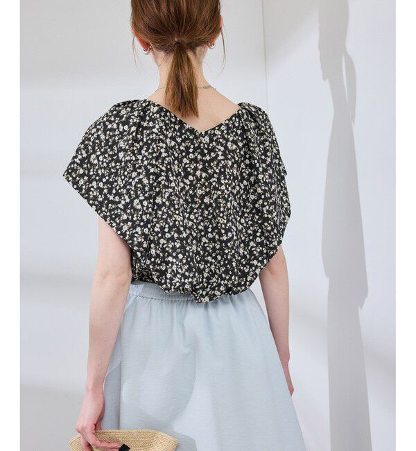 Rope&rsquo;Picnic「ラッフルスリーブブラウス/通勤対応」|シャツ・ブラウス|