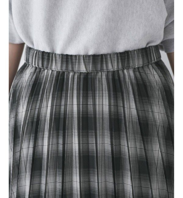 Rope&rsquo;Picnic「チェック柄プリーツスカート」|スカート|