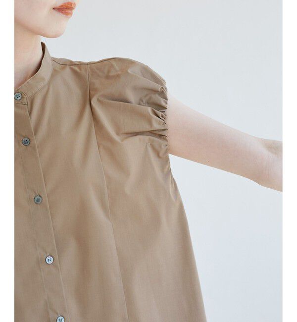 Rope&rsquo;Picnic「着丈が選べるバルーンスリーブシャツブラウス/イージーケア」|シャツ・ブラウス|