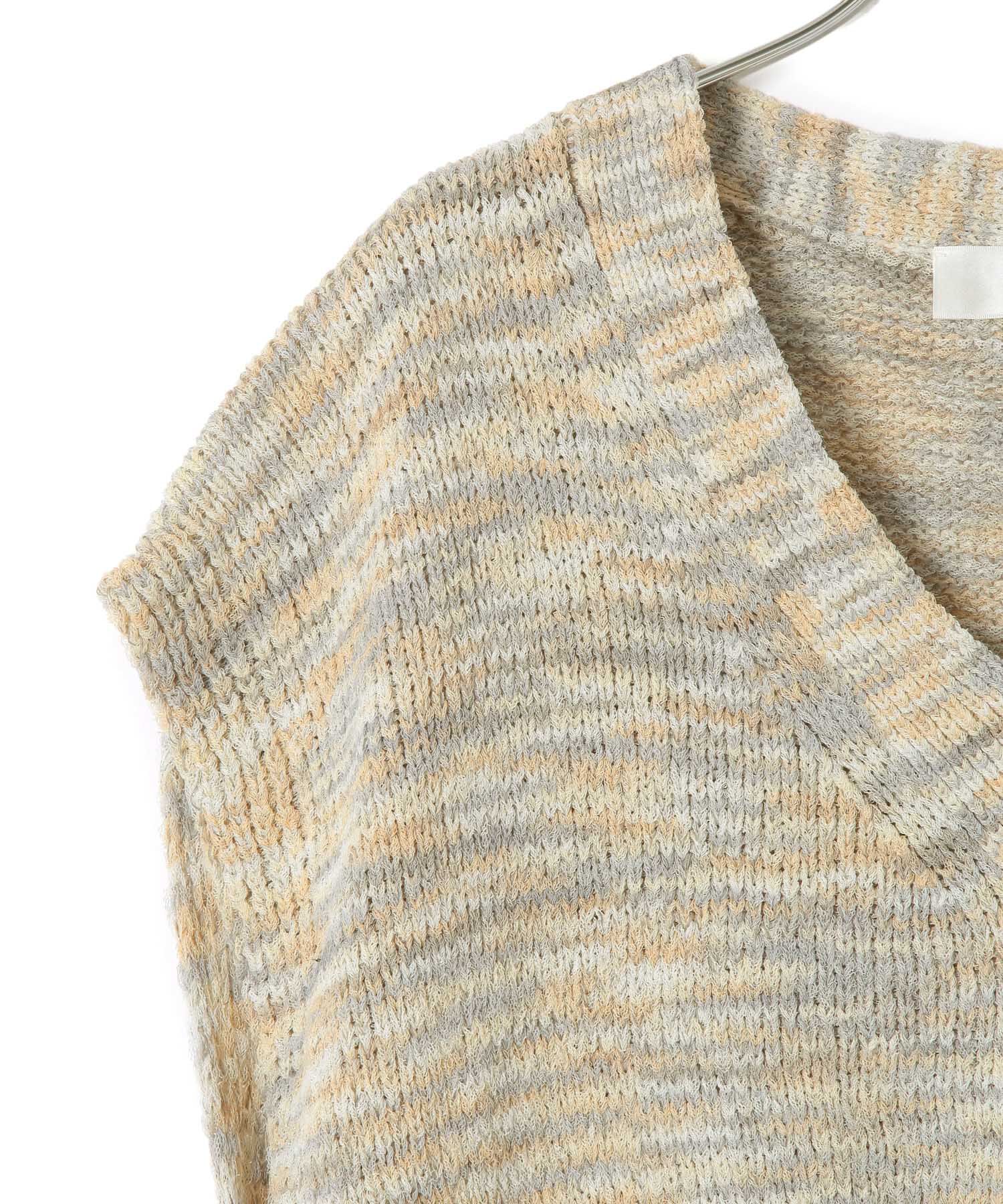 ADAM ET ROPE'「【WEB限定】ファンシーニットジレ」|ニット・セーター|