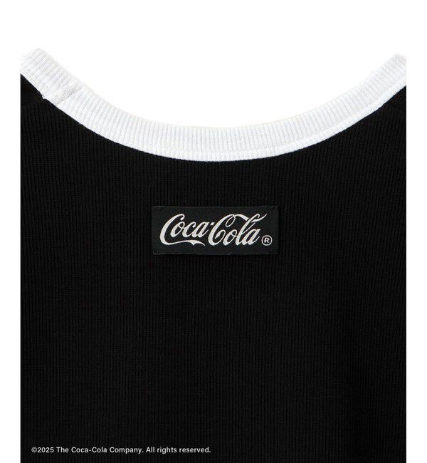 ADAM ET ROPE'「【Coca-Cola】Ringer Tee」|Tシャツ・カットソー|