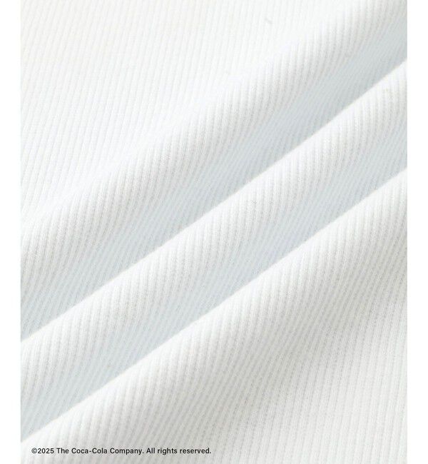 ADAM ET ROPE'「【Coca-Cola】Ringer Tee」|Tシャツ・カットソー|