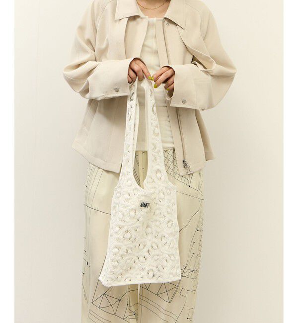 ADAM ET ROPE'「vintage stock lace tote bag」|トートバッグ|