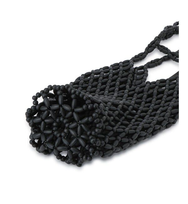 ADAM ET ROPE'「ウッドビーズバッグ」|トートバッグ|