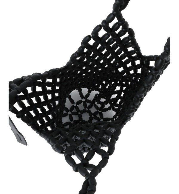 ADAM ET ROPE'「ウッドビーズバッグ」|トートバッグ|