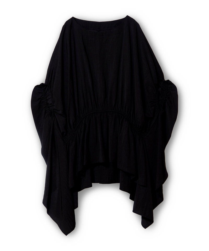  「ギャザーワイドブラウス」|シャツ・ブラウス|