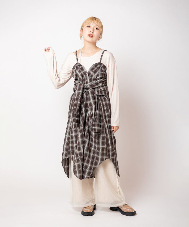  「シアーレイヤードパンツ」|その他|