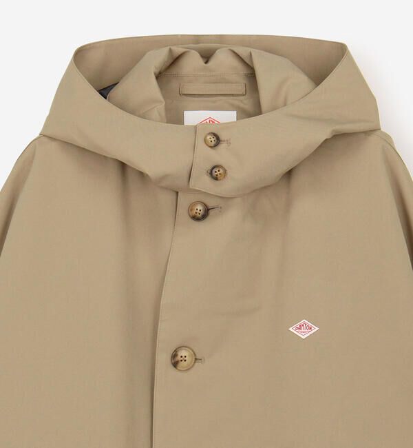 DANTON「DANTON | 3レイヤークロス ショートバルマカーンコート WOMEN」|ダッフルコート|