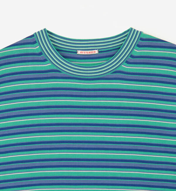  「RYE TENDER | 〈別注〉半袖 クルーネックニット MEN」|ニット・セーター|