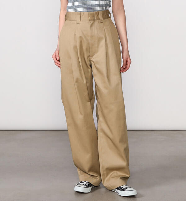  「THE SHINZONE | TOMBOY PANTS WOMEN」|チノ|BEIGE