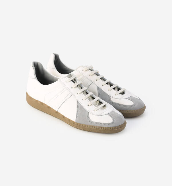  「REPRODUCTION OF FOUND | 〈別注〉GERMAN MILITARY TRAINER MEN」|スニーカー|WHITE