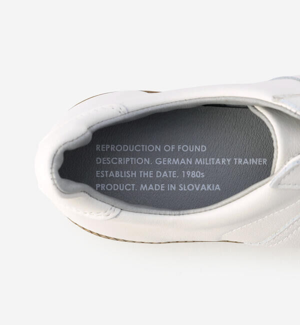  「REPRODUCTION OF FOUND | 〈別注〉GERMAN MILITARY TRAINER MEN」|スニーカー|