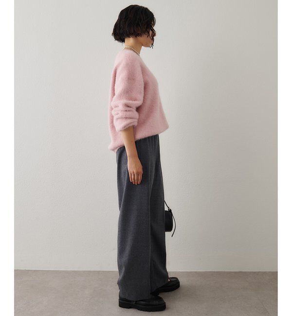  「ファークルーネックプルオーバー」|ニット・セーター|