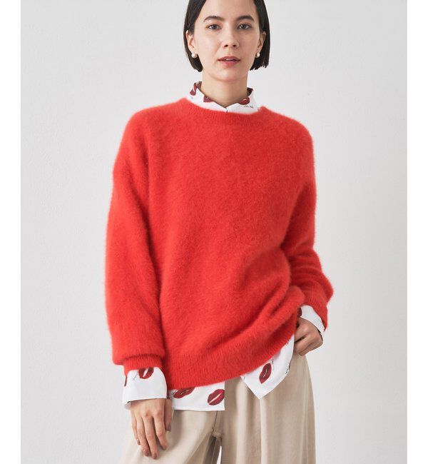  「ファークルーネックプルオーバー」|ニット・セーター|