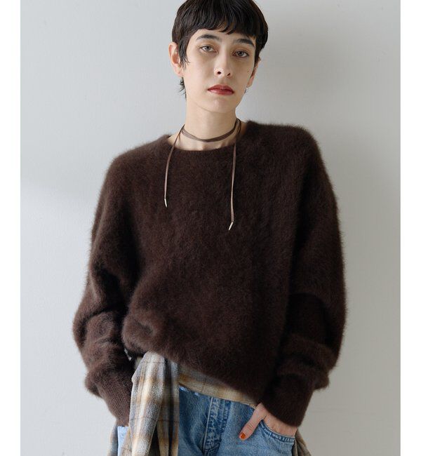  「ファークルーネックプルオーバー」|ニット・セーター|